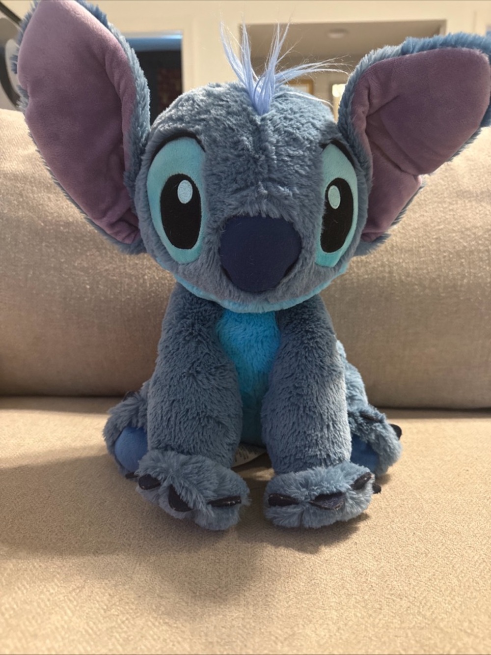 Disney Blue and Purple Stitch Plush Stuffed Animal